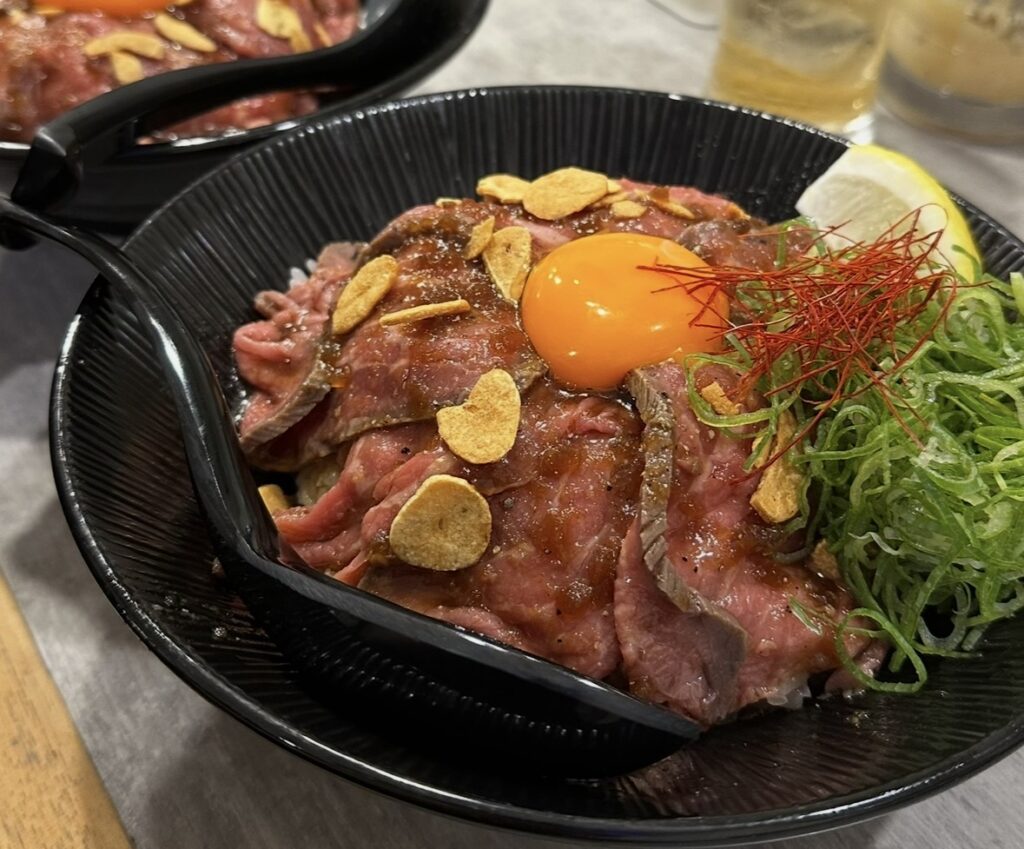ローストビーフ丼