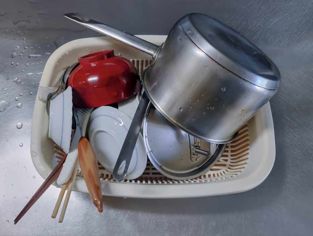 溜まった食器
