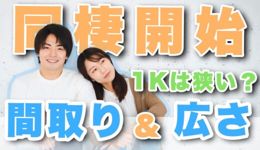 同棲におすすめの間取りと広さは？部屋が広く感じるコツも紹介！