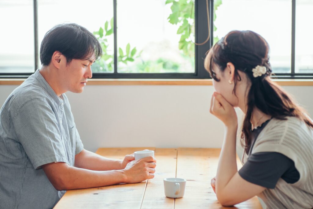 結婚の時期に悩む彼氏